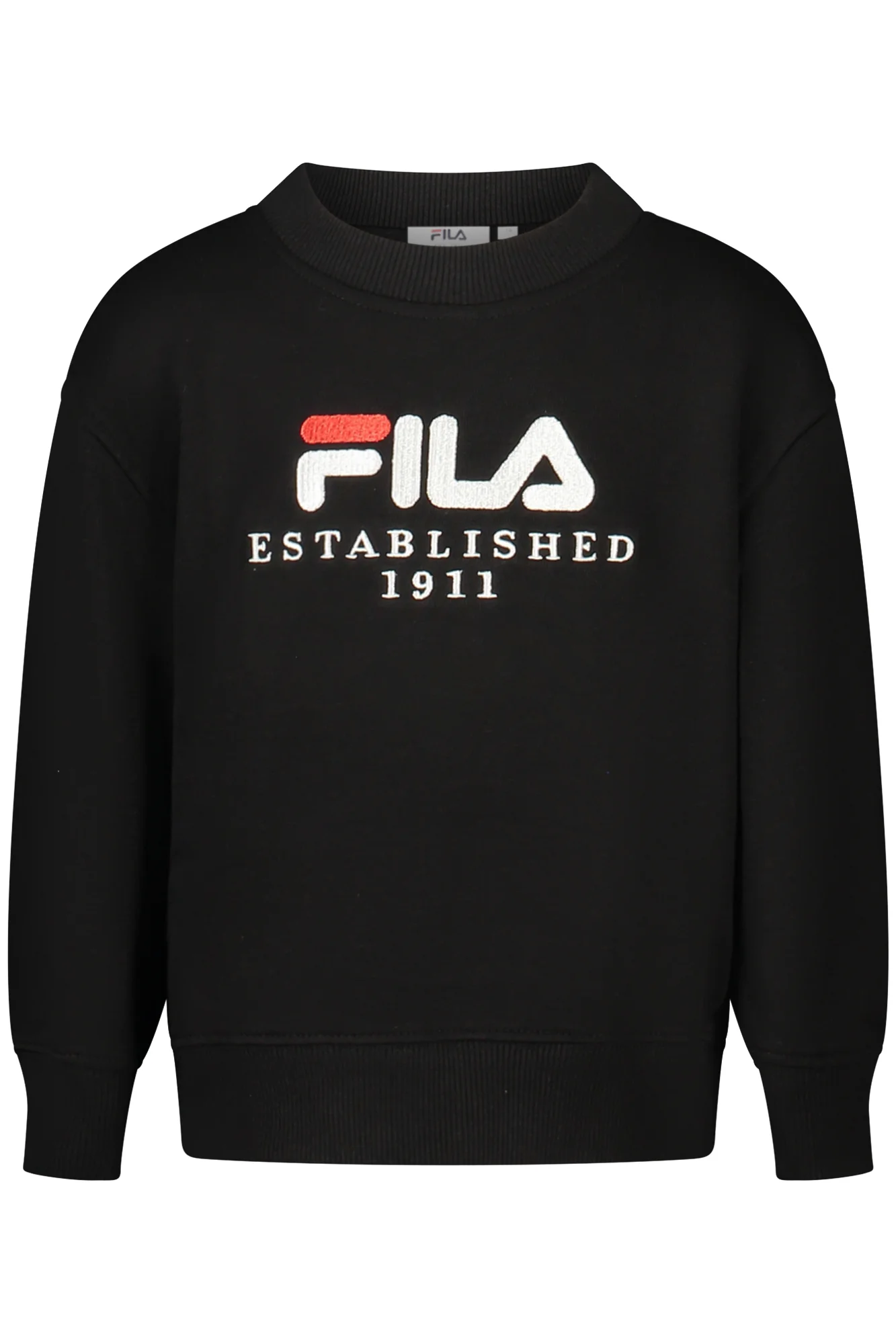 ДЕТСКИ ЧЕРЕН СУИТШЪРТ С ЦИП FILA