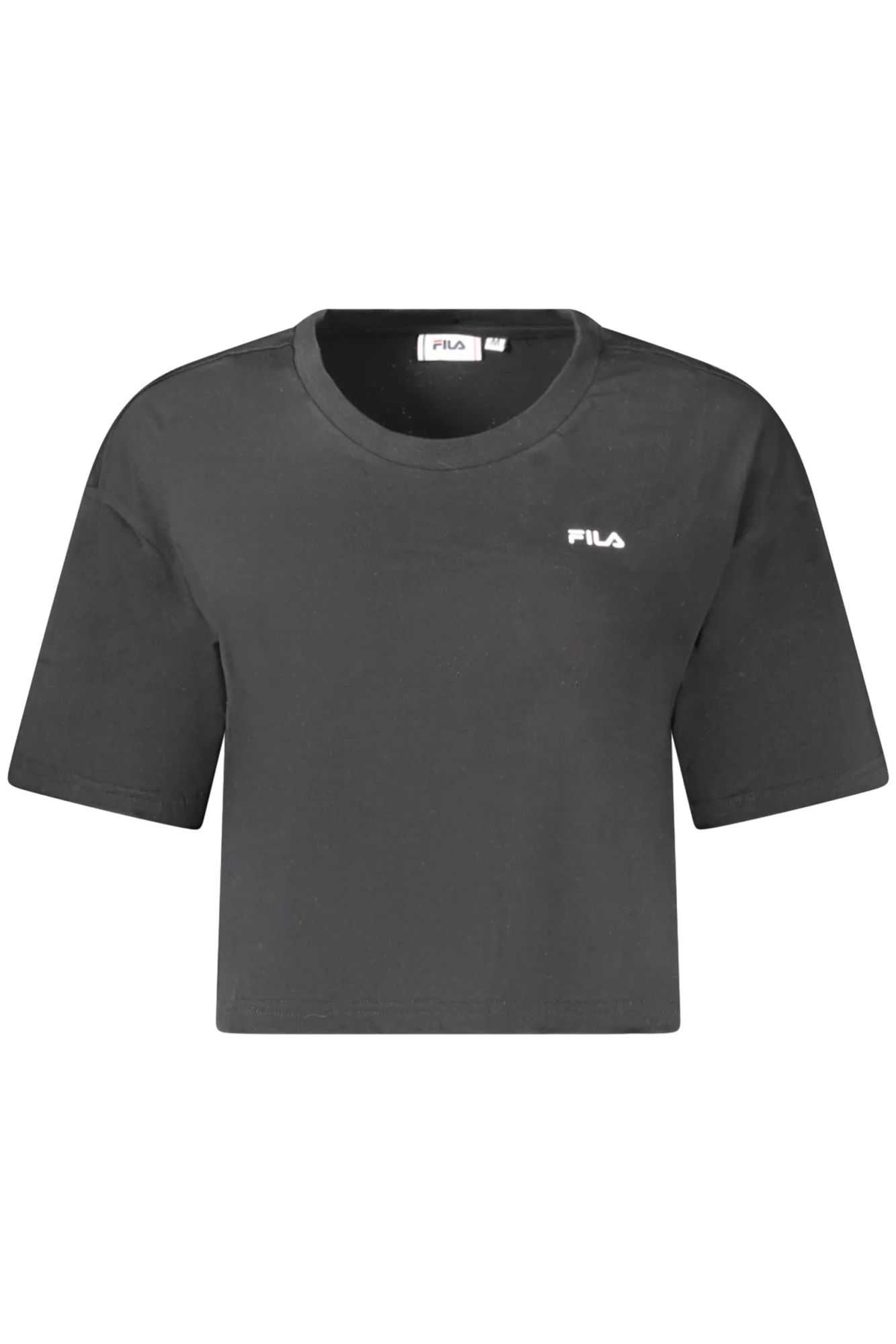 FILA ТЕНИСКА С КЪС РЪКАВ ДАМСКА ЧЕРНА