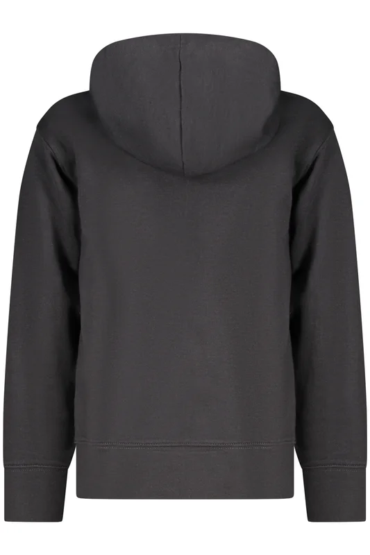 Детски черен суитшърт с цип JORDAN