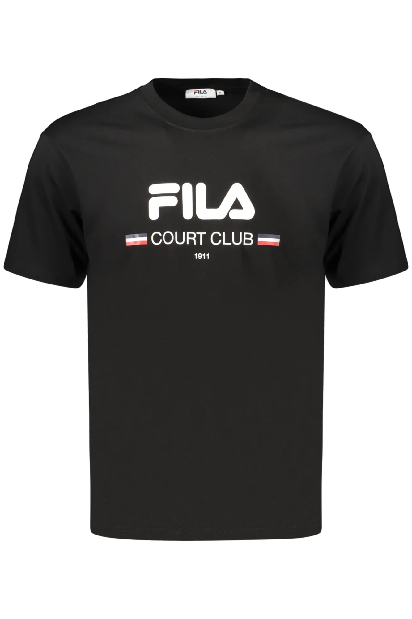 МЪЖКА ТЕНИСКА С КЪС РЪКАВ FILA, ЧЕРНА