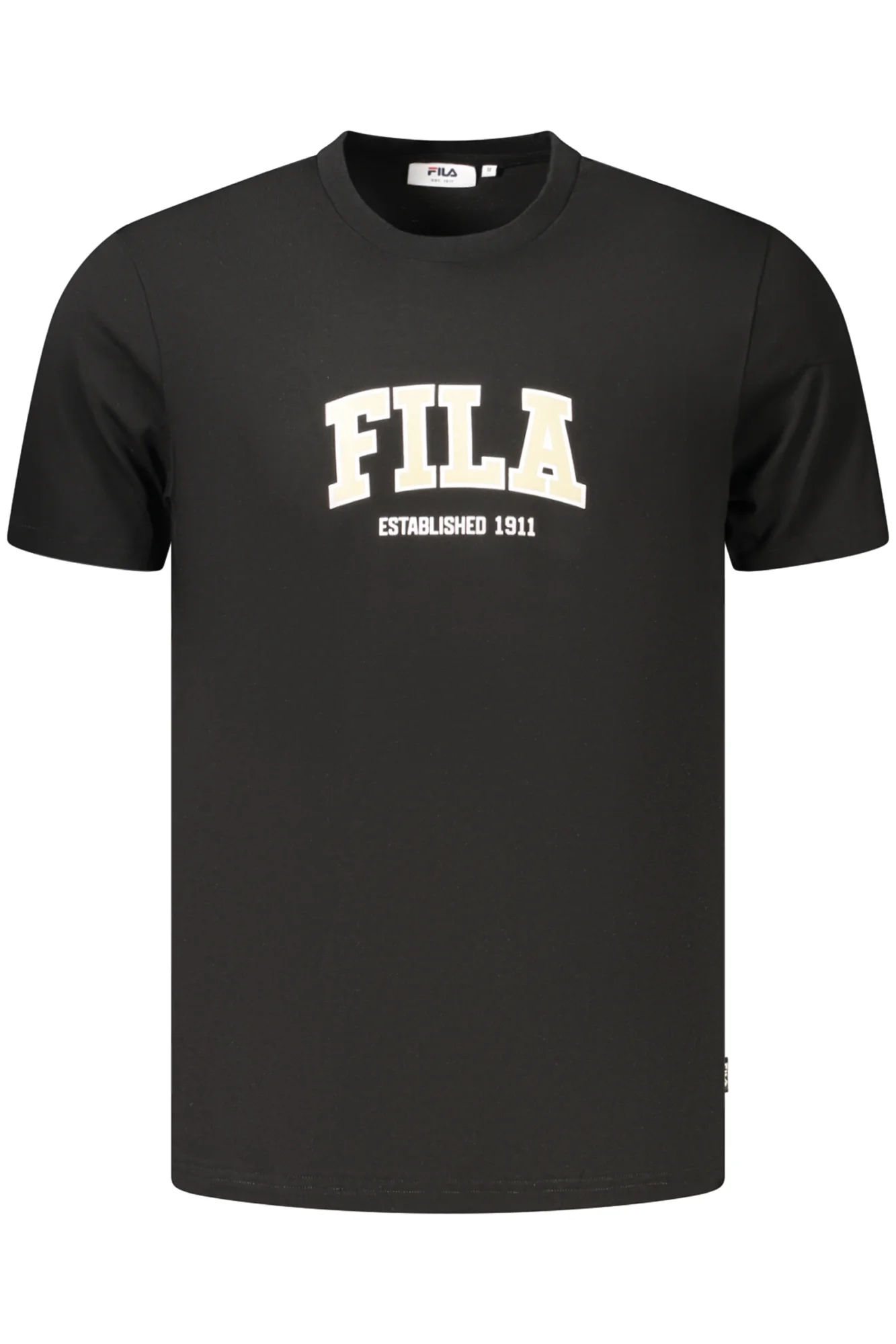 МЪЖКА ТЕНИСКА С КЪС РЪКАВ FILA, ЧЕРНА
