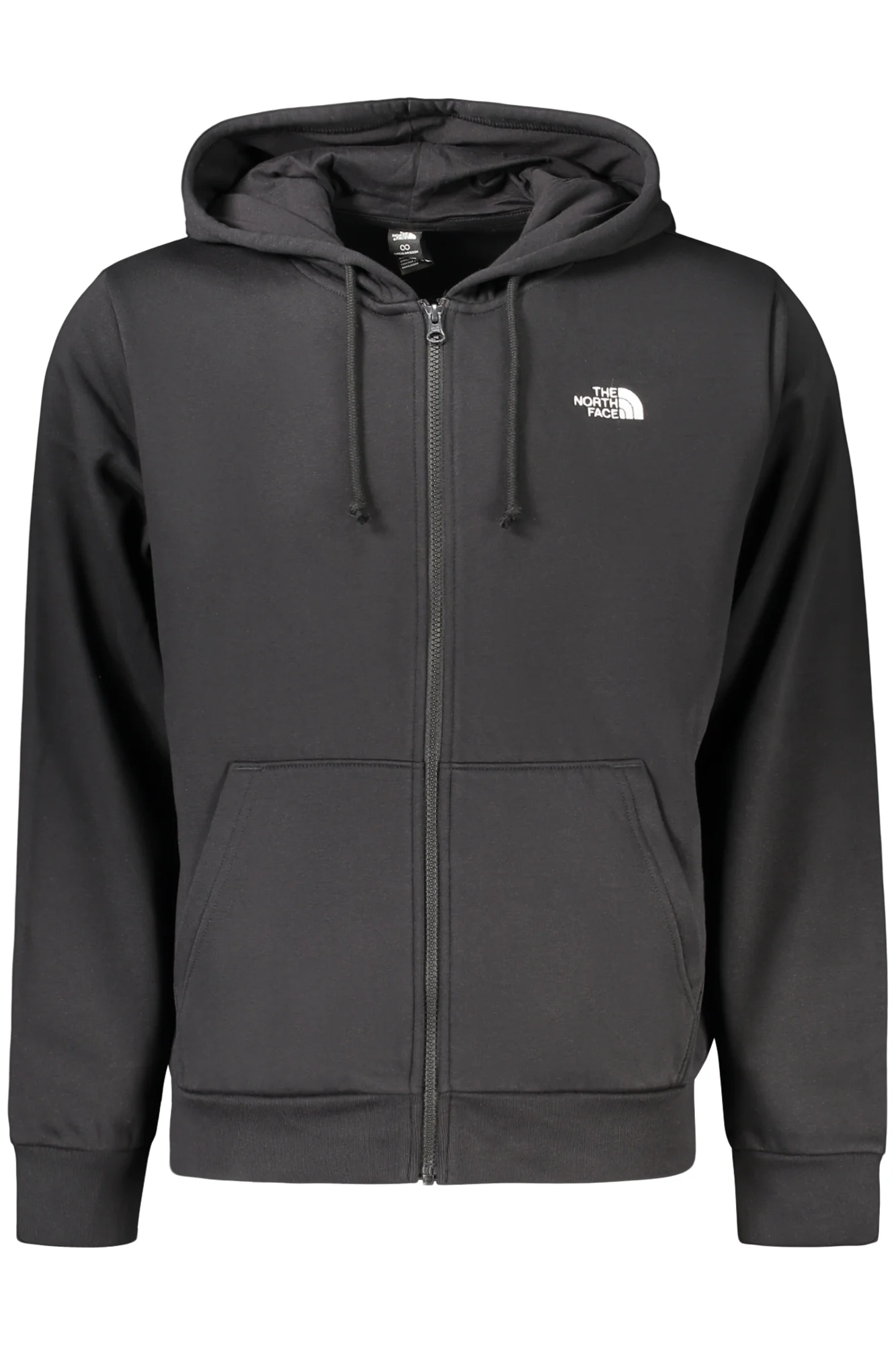 THE NORTH FACE FELPA CON ZIP UOMO NERO