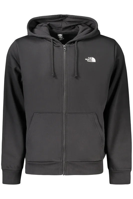 THE NORTH FACE FELPA CON ZIP UOMO NERO