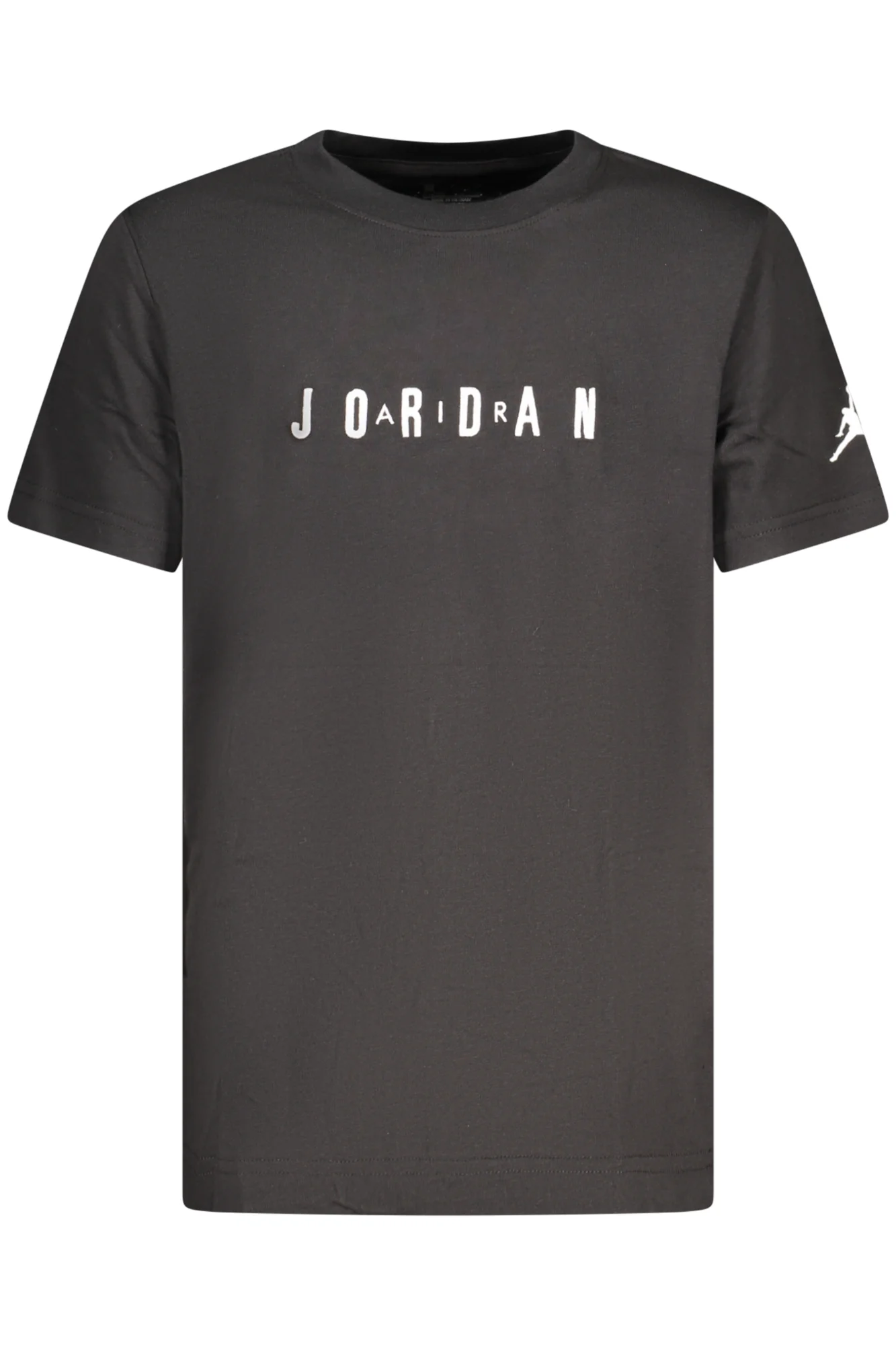 ДЕТСКА ТЕНИСКА С КЪС РЪКАВ JORDAN, ЧЕРНА