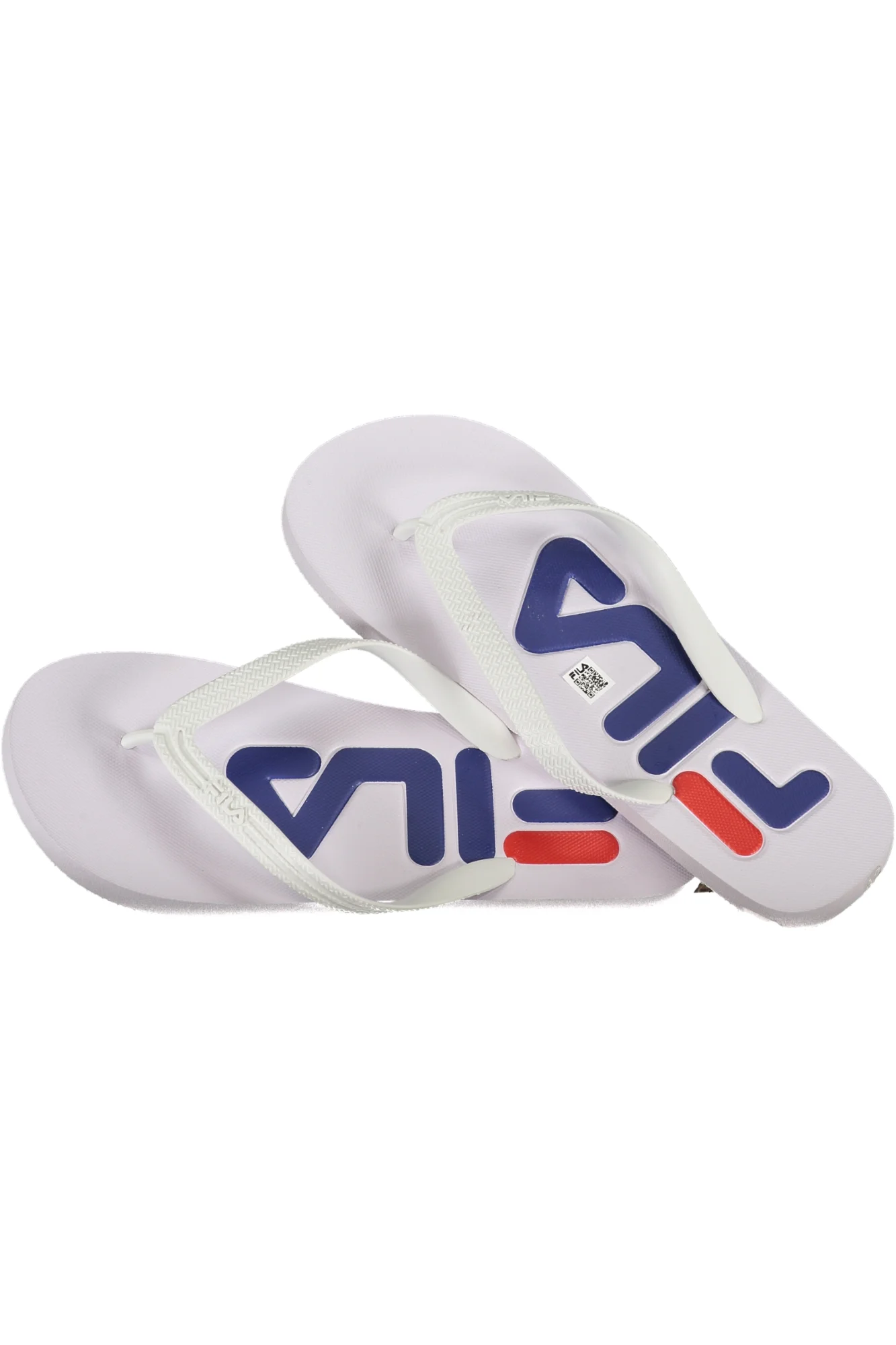 Бели мъжки чехли Fila