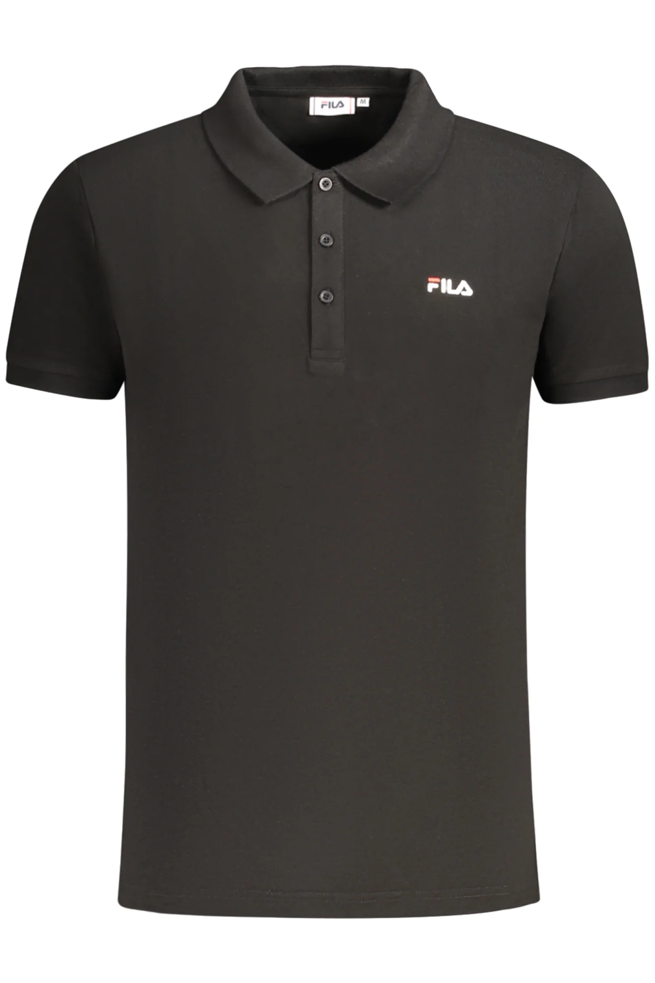 FILA ПОЛО С КЪС РЪКАВ МЪЖЕ ЧЕРНО
