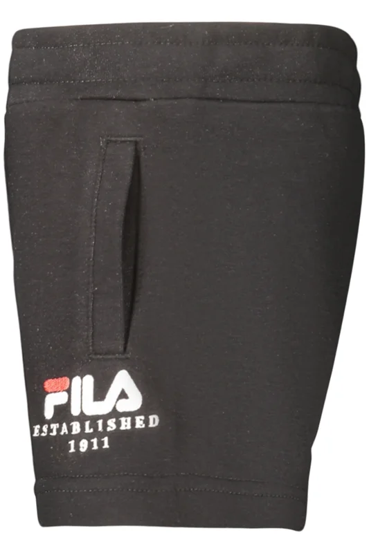 Детски шорти FILA в черно