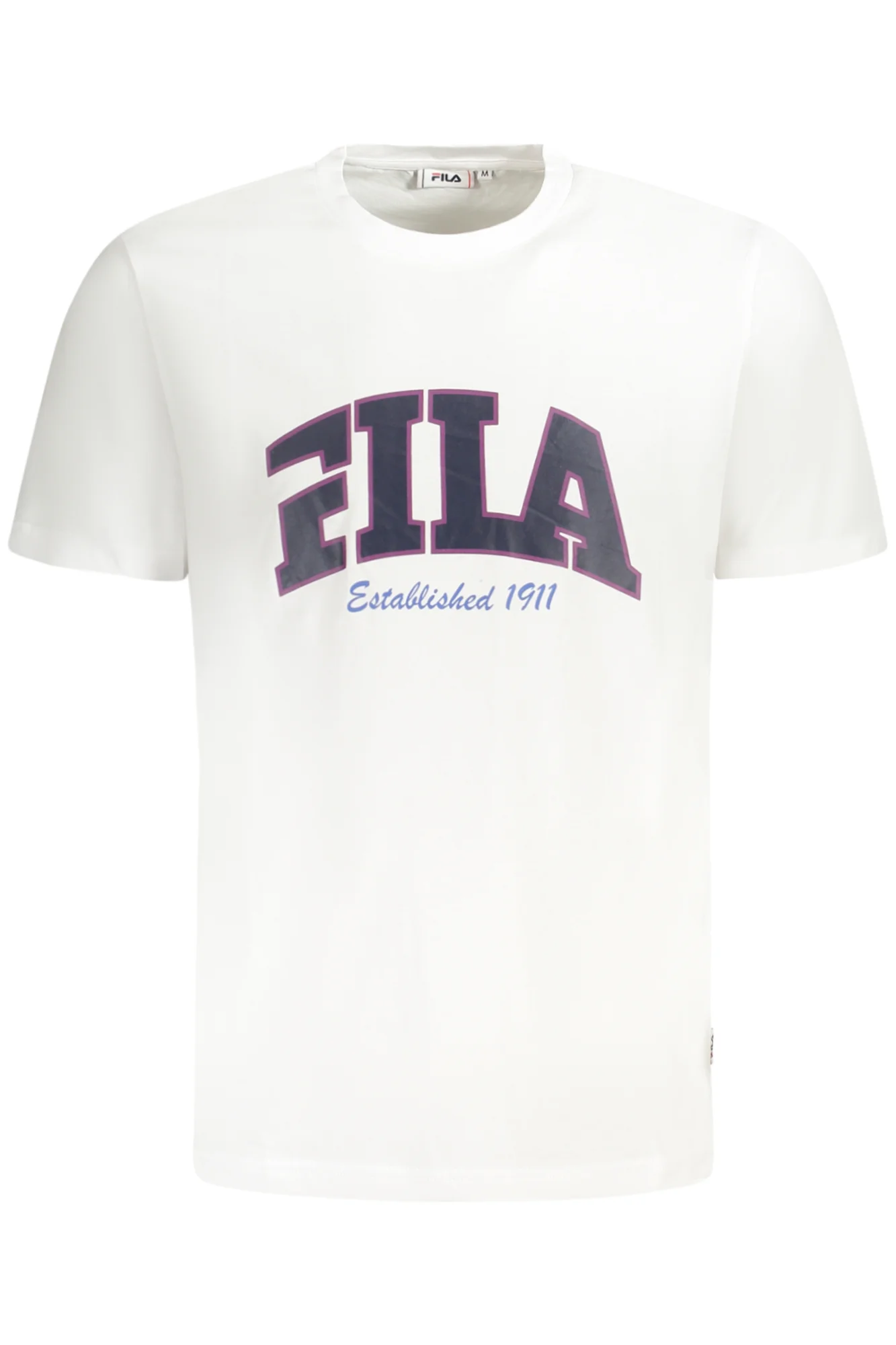 МЪЖКА ТЕНИСКА С КЪС РЪКАВ FILA БЯЛА