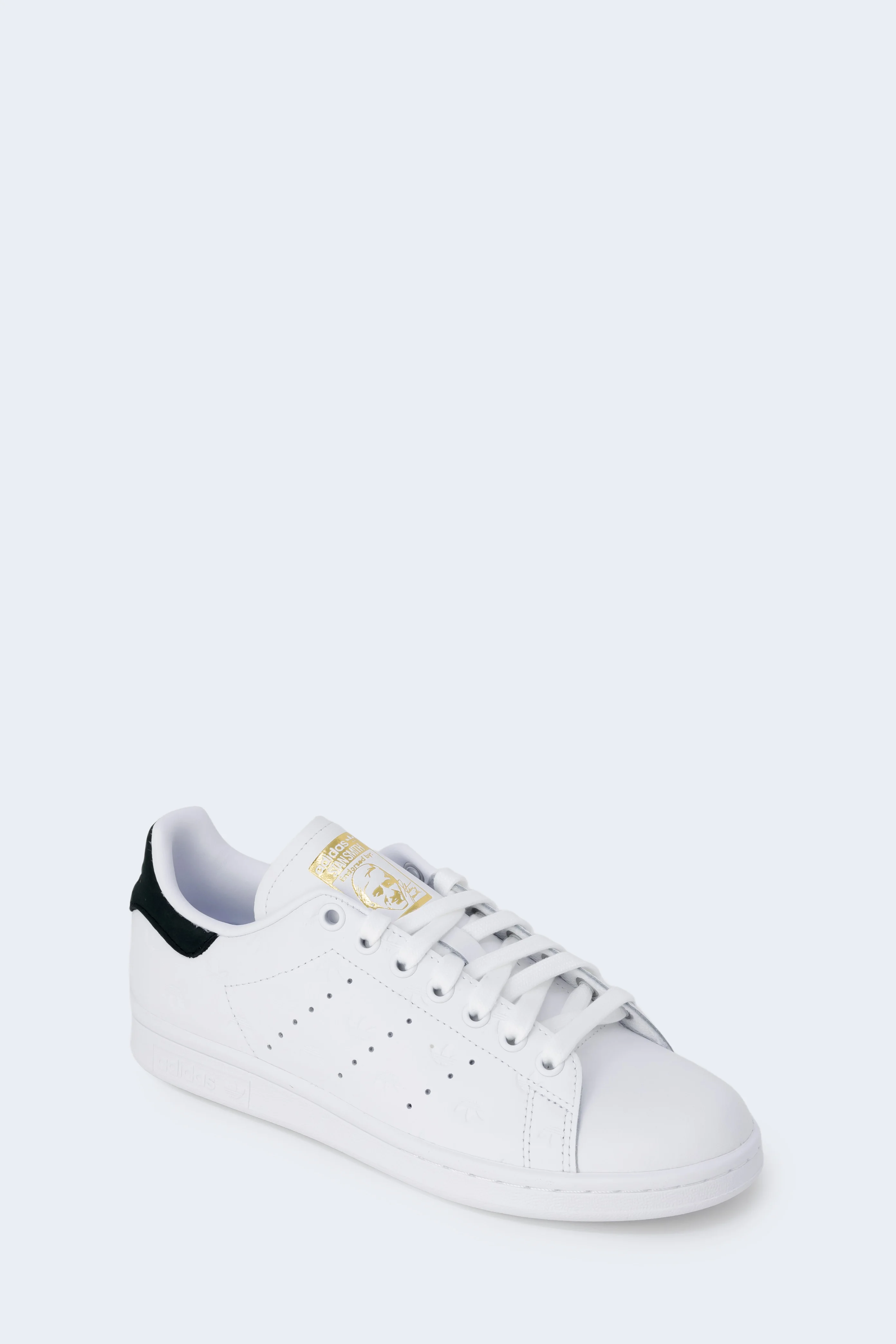 Дамски маратонки Adidas, черни, естествена кожа