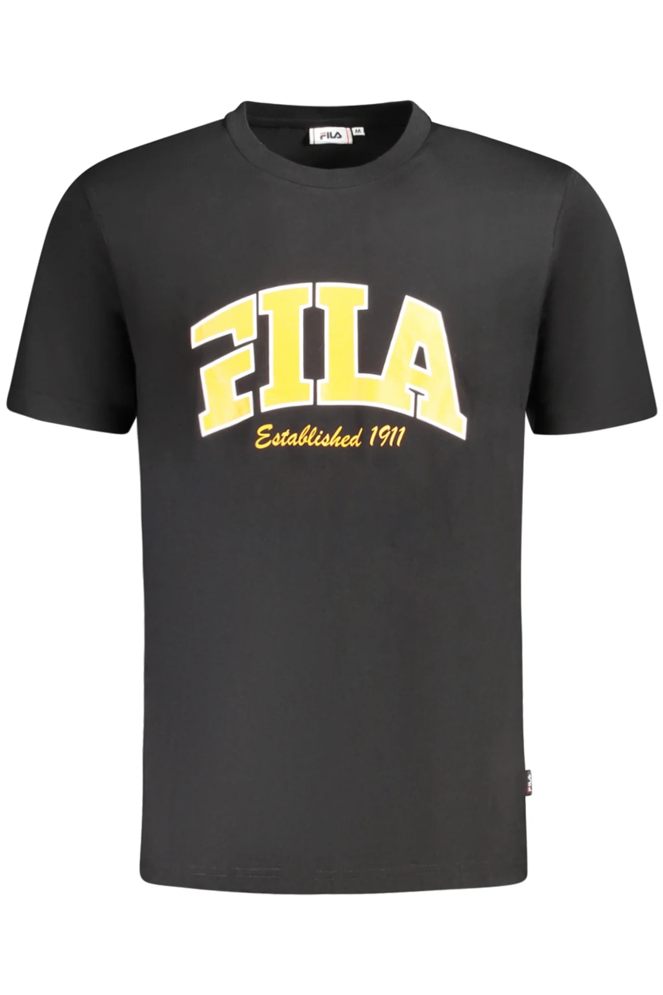 МЪЖКА ТЕНИСКА С КЪС РЪКАВ FILA ЧЕРНА