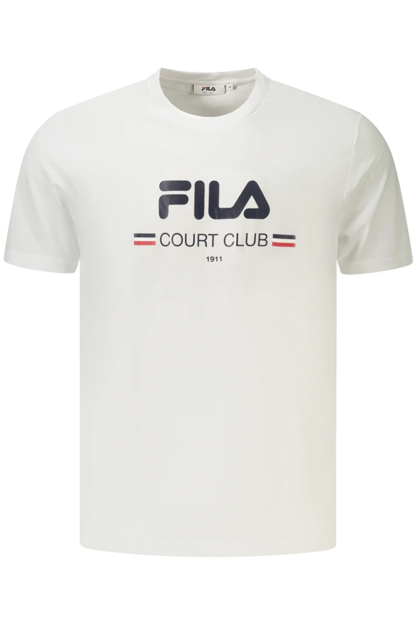 МЪЖКА ТЕНИСКА С КЪС РЪКАВ FILA, БЯЛА