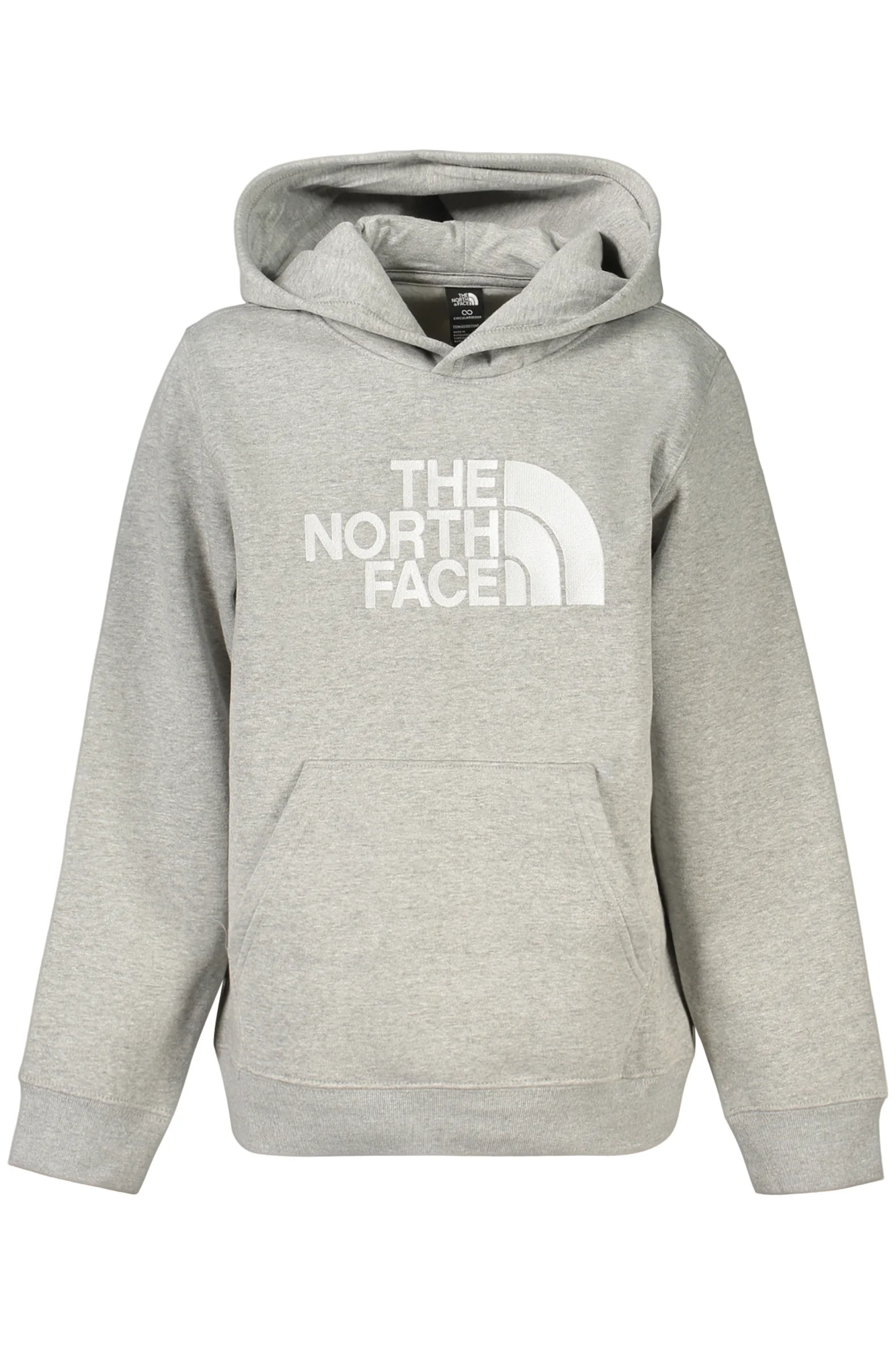 THE NORTH FACE FELPA SENZA ZIP BAMBINO GRIGIO