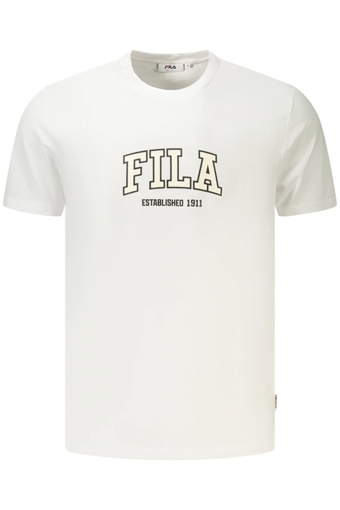 МЪЖКА ТЕНИСКА С КЪС РЪКАВ FILA, БЯЛА
