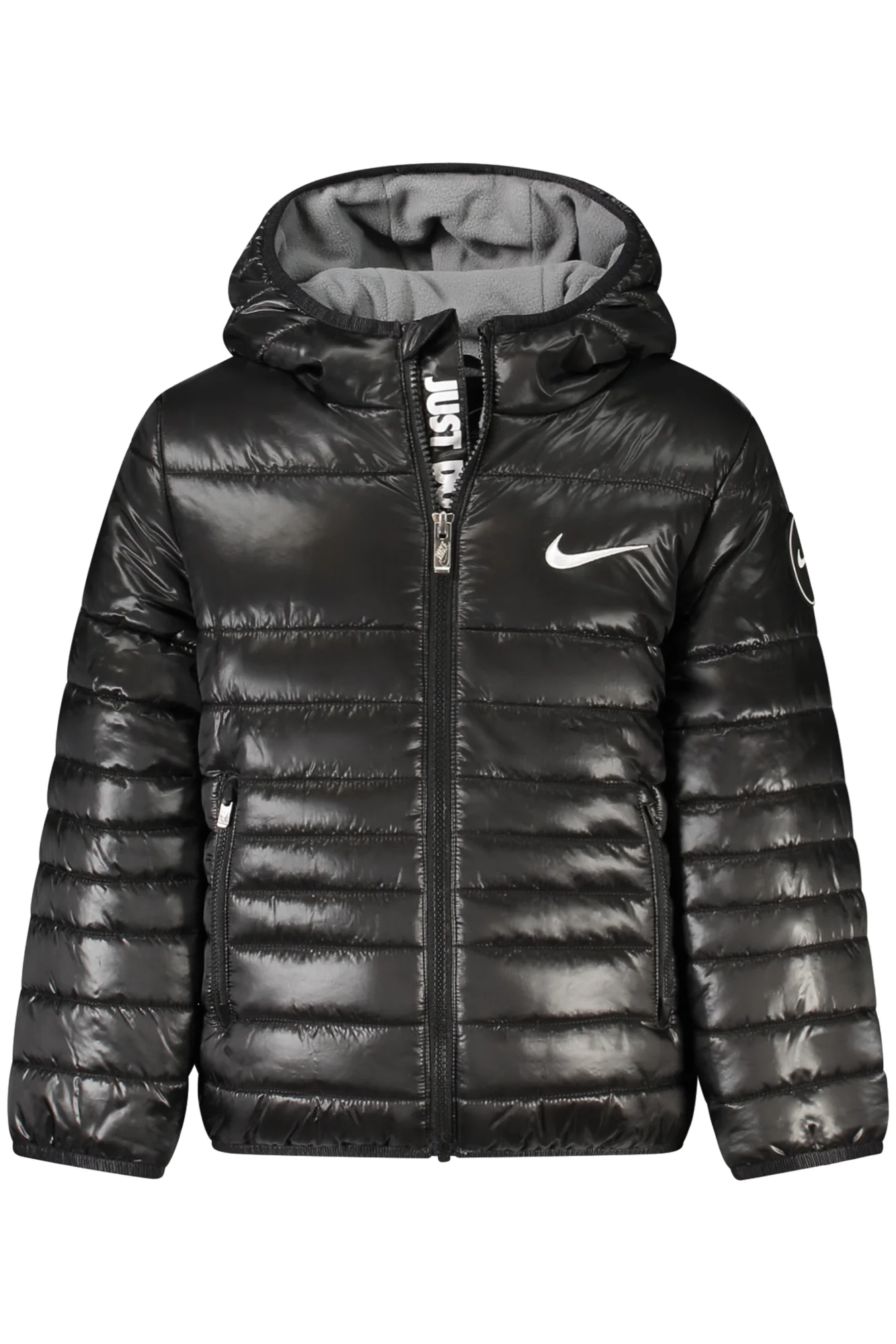 Детско черно яке NIKE