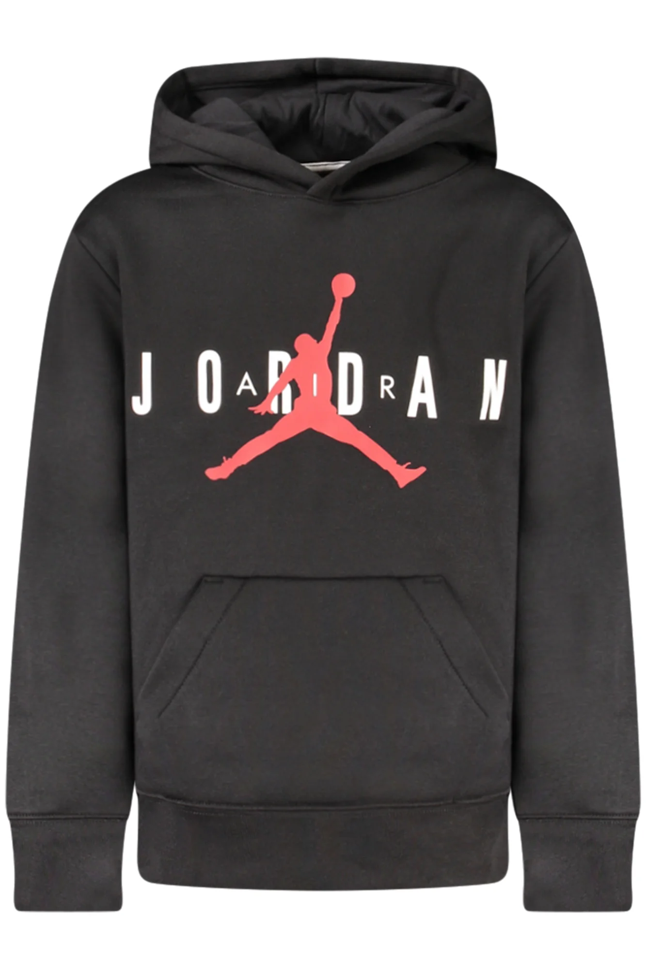 Мъжки черен суитшърт с цип JORDAN
