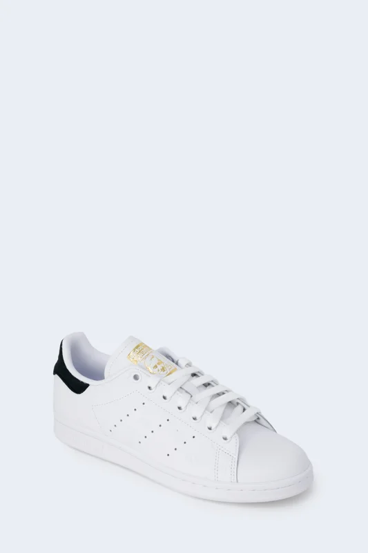 Дамски маратонки Adidas, черни, естествена кожа