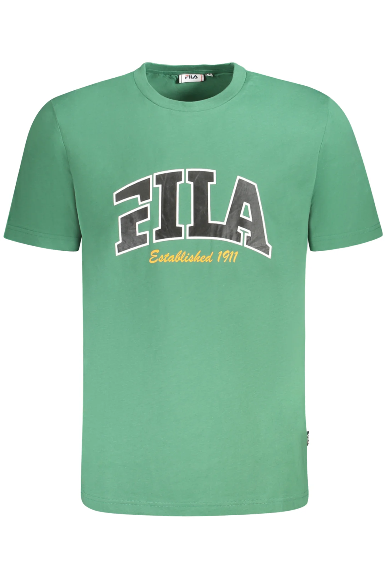 МЪЖКА ТЕНИСКА С КЪС РЪКАВ FILA ЗЕЛЕНА