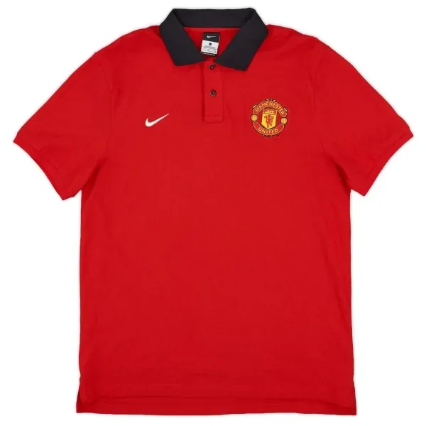 2013/14 Manchester United Polo T-Shirt (L)