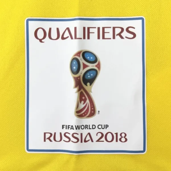 2016 MATCH-WORN Sweden Home Kit (L) Andreas Granqvist