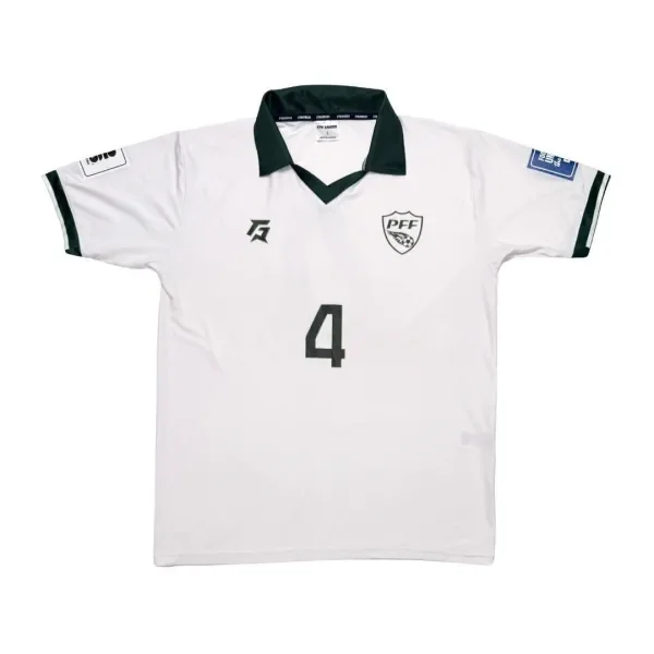 2024 MATCH-ISSUED Pakistan Away Kit (L) Abdullah Iqbal