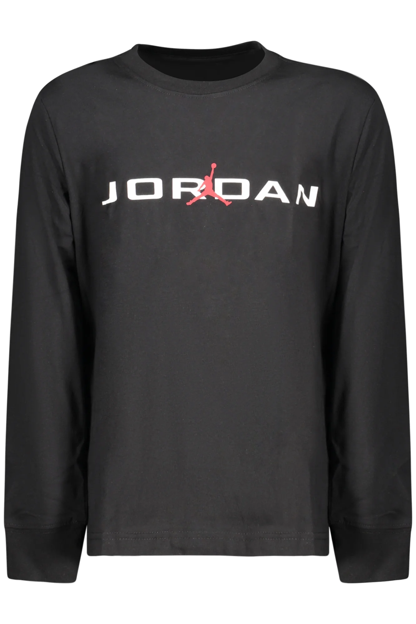 ДЕТСКА ТЕНИСКА С ДЪЛЪГ РЪКАВ JORDAN, ЧЕРНА