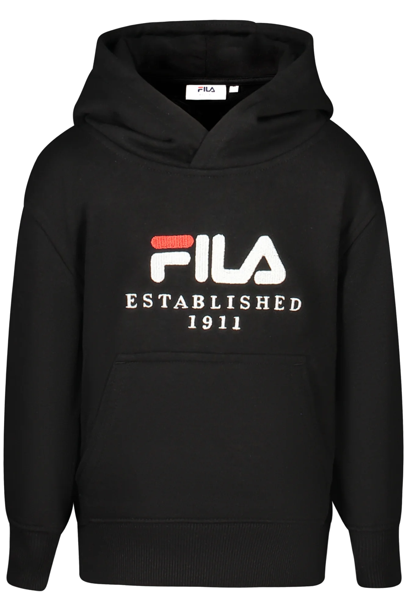 ДЕТСКИ ЧЕРЕН СУИТШЪРТ С ЦИП FILA