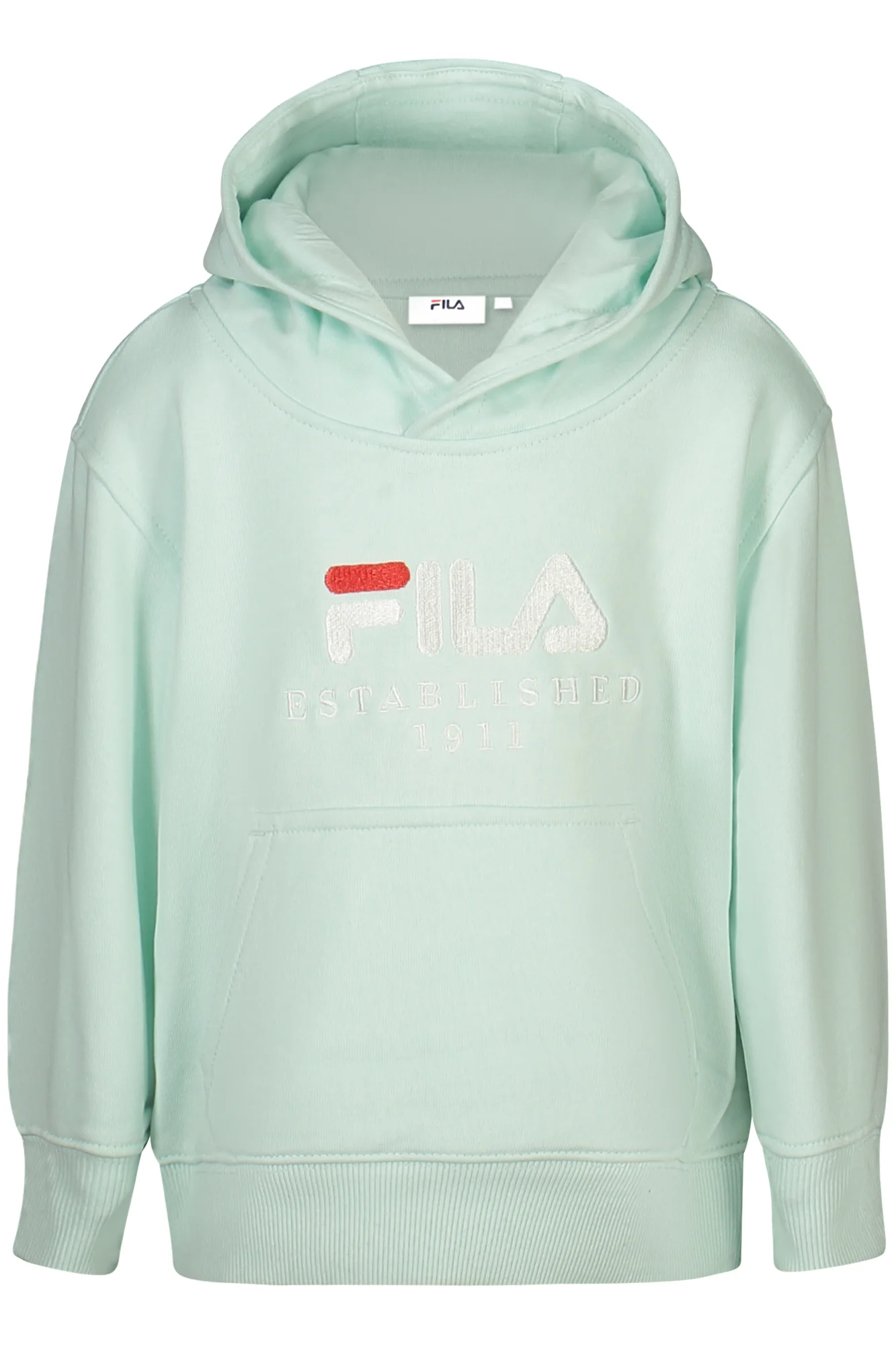 ДЕТСКИ ЗЕЛЕН СУИТШЪРТ С ЦИП FILA