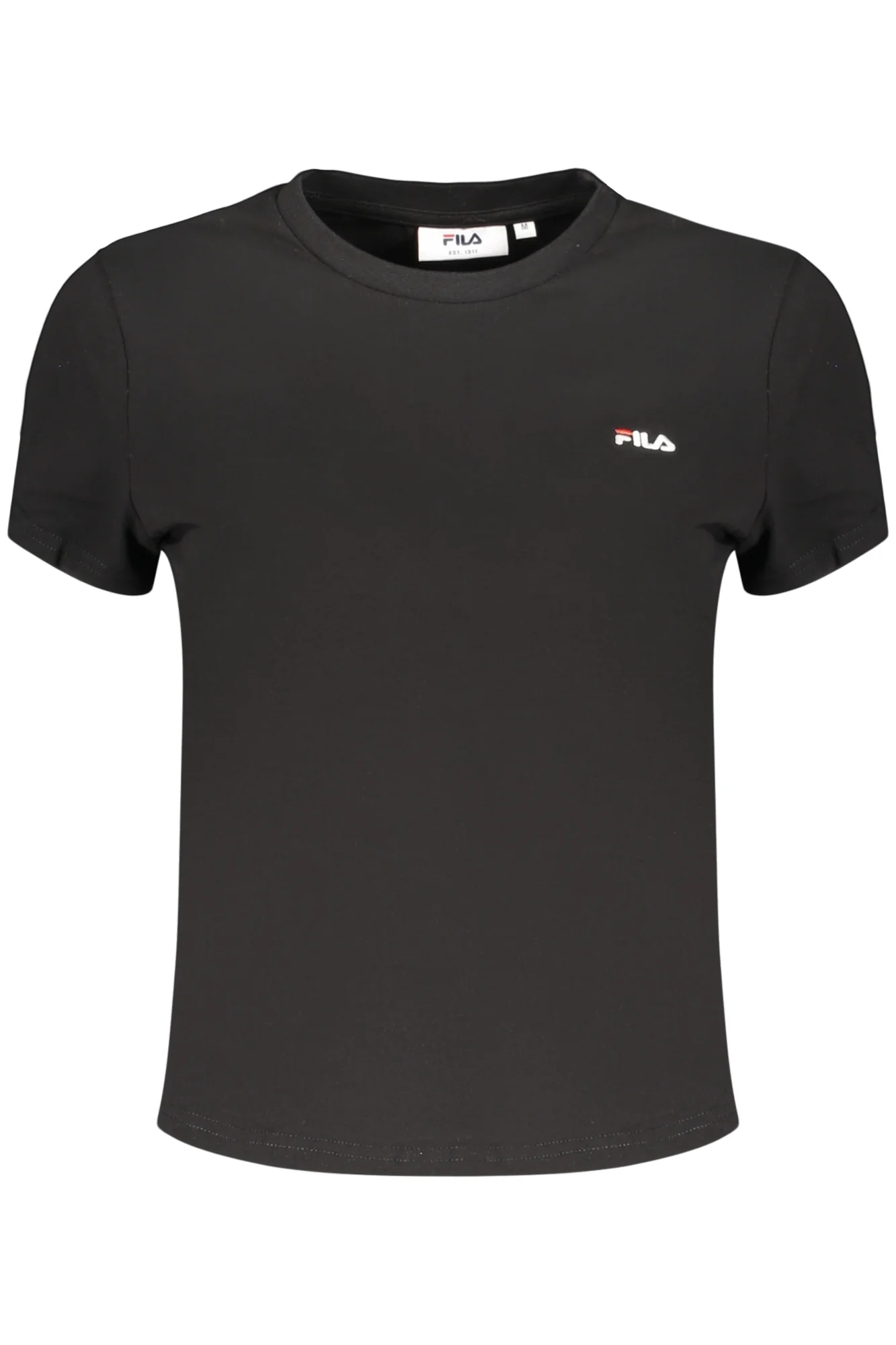 ДАМСКА ТЕНИСКА С КЪС РЪКАВ FILA, ЧЕРНА