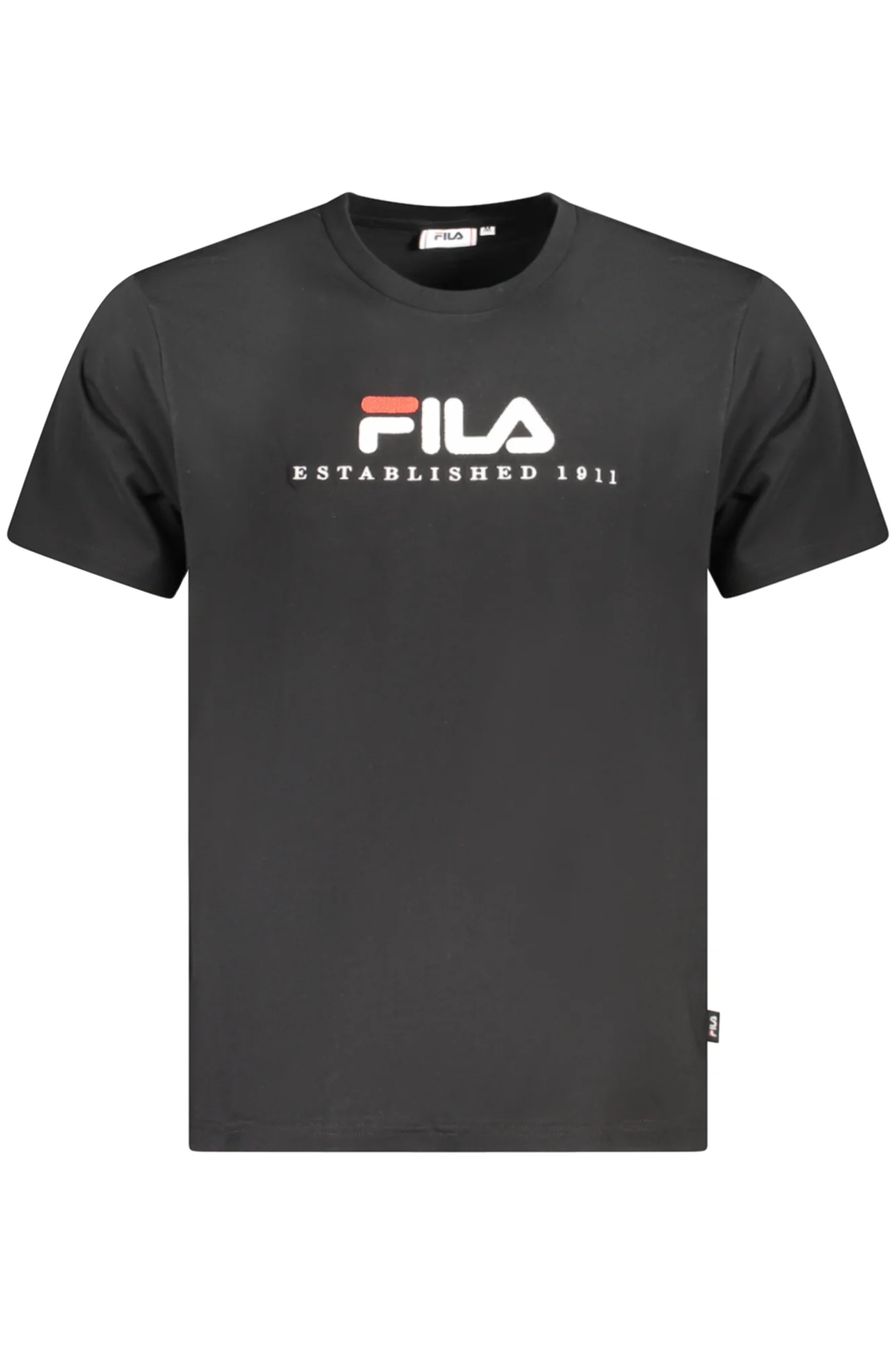 МЪЖКА ТЕНИСКА С КЪС РЪКАВ FILA ЧЕРНА