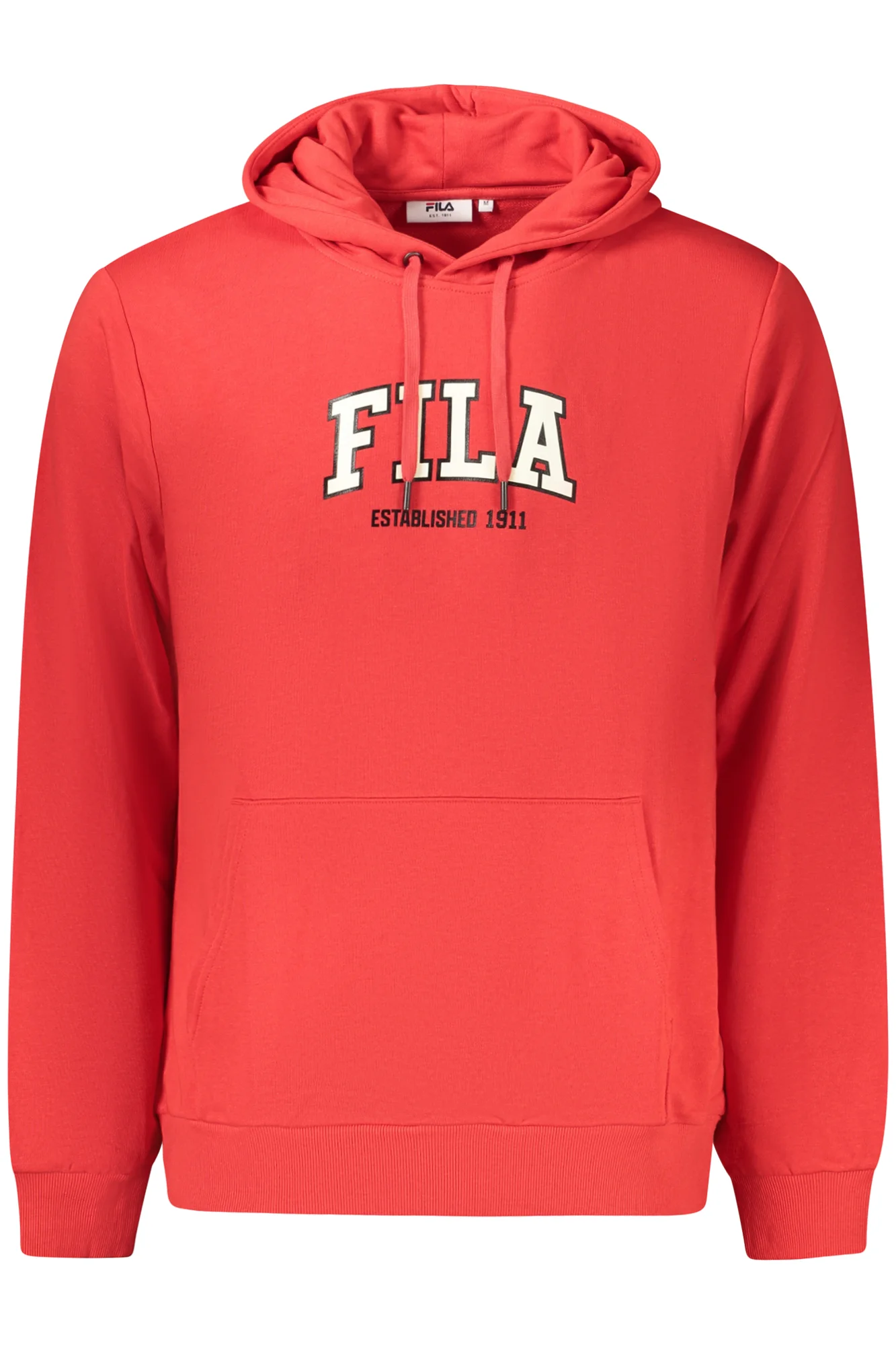 Мъжки суитшърт с цип FILA, червен