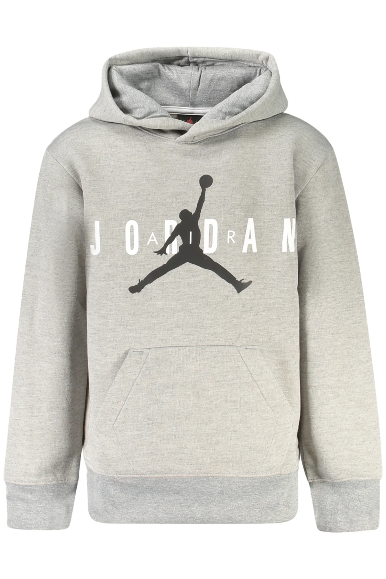 Мъжки сиви суитшърт с цип JORDAN